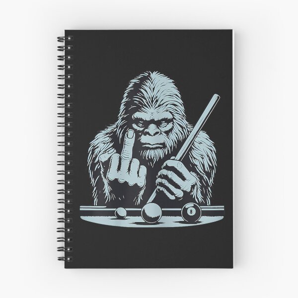 Item preview, Funny Retro Bigfoot Sasquatch Billiards Bassquatch Pool designed and sold by FrankIsabel.