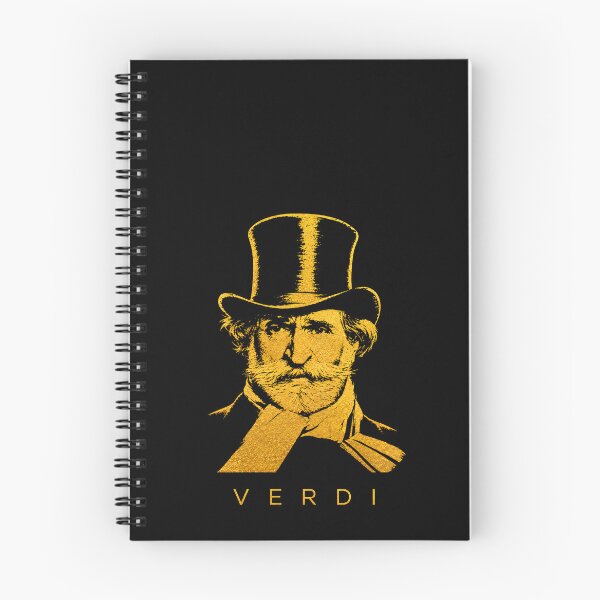 Item preview, Giuseppe Verdi golden poster designed and sold by CMYKStudio.