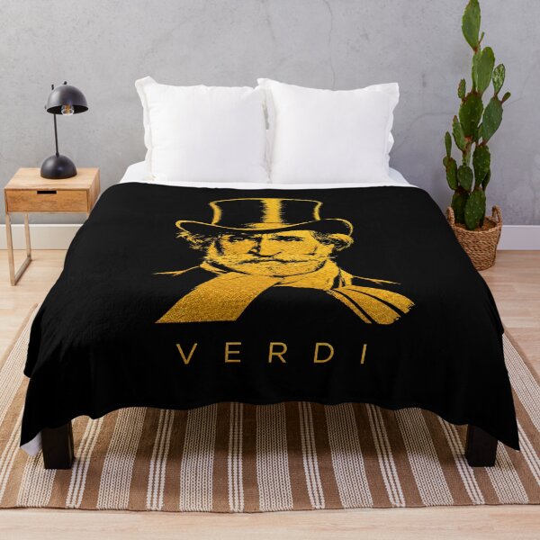 Item preview, Giuseppe Verdi golden poster designed and sold by CMYKStudio.