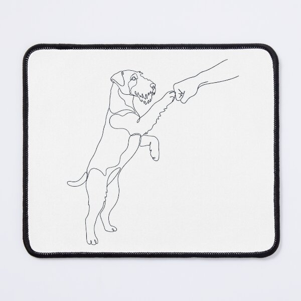Item preview, Vintage Airedale Terrier Paw Friend Dog Mom Dad Lover designed and sold by DoodleTortle.