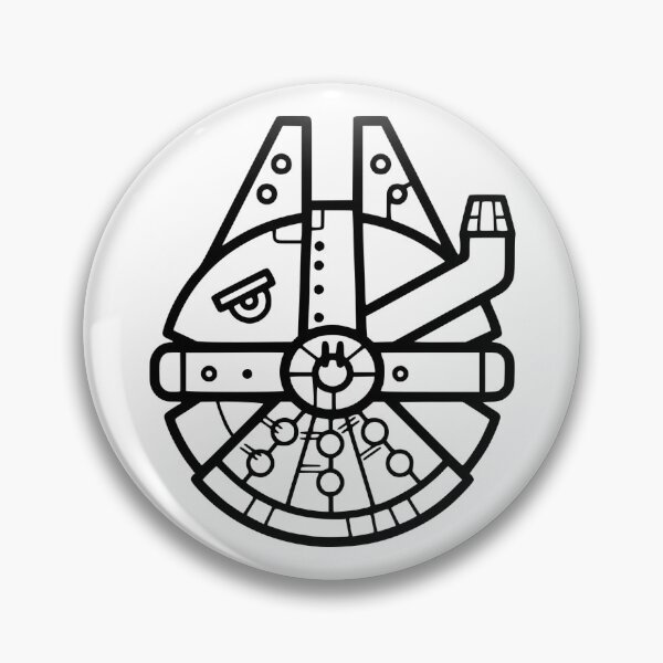 Item preview, starwars Millennium Falcon symbol inspired design designed and sold by tonylau81.