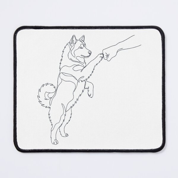 Item preview, Vintage Alaskan Malamute Paw Friend Dog Mom Dad Lover designed and sold by DoodleTortle.