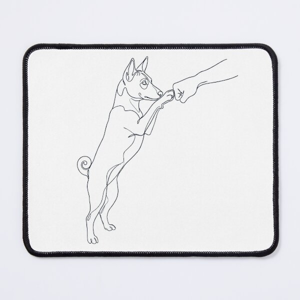 Item preview, Vintage Basenji Paw Friend Dog Mom Dad Lover designed and sold by DoodleTortle.
