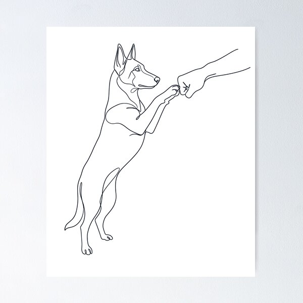 Item preview, Vintage Belgian Malinois Paw Friend Dog Mom Dad Lover designed and sold by DoodleTortle.