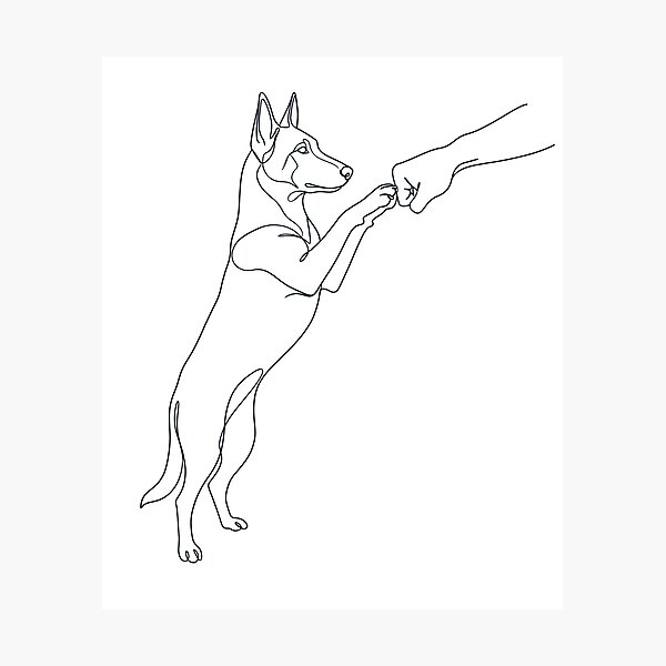 Item preview, Vintage Belgian Malinois Paw Friend Dog Mom Dad Lover designed and sold by DoodleTortle.