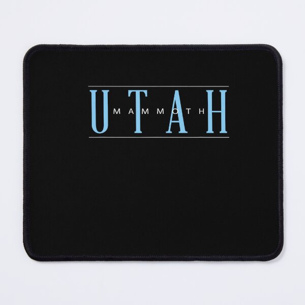 Item preview, Utah Mammoth Minimal Black Sports Typography Design designed and sold by LandynBrylee.