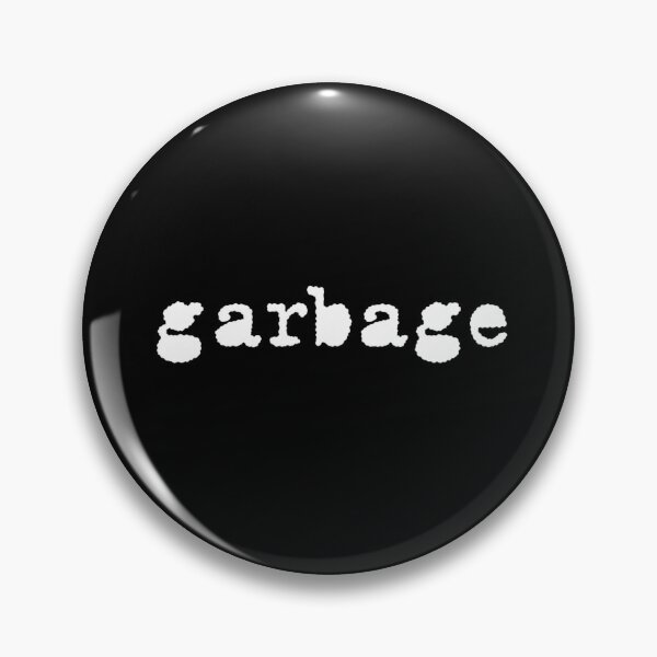 Item preview, Garbage Debut White Logo Retro Rock Band  designed and sold by atomicmemory.