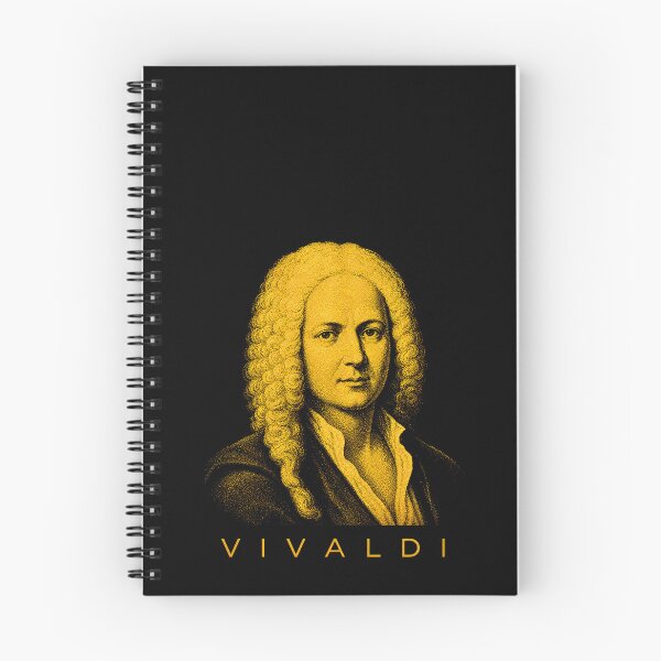 Artikelvorschau, Antonio Vivaldi Goldplakat entworfen und verkauft von CMYKStudio.