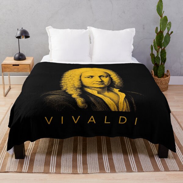 Item preview, Antonio Vivaldi golden poster designed and sold by CMYKStudio.