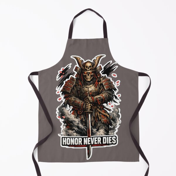 Item preview, Honor Never Dies Skeleton Samurai Katana Warrior Sticker designed and sold by Ecocrushstudio.