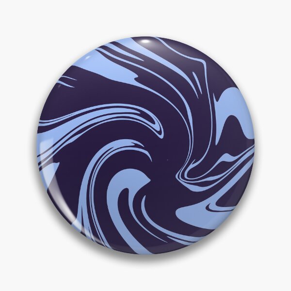 Item preview, Midnight Blue & Lavender Fluid Marble designed and sold by CaramelCo.