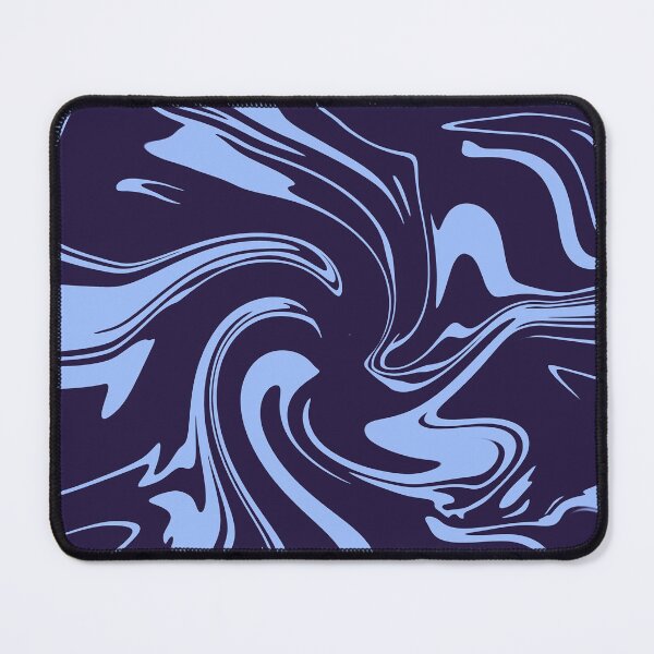 Item preview, Midnight Blue & Lavender Fluid Marble designed and sold by CaramelCo.