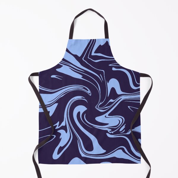 Item preview, Midnight Blue & Lavender Fluid Marble designed and sold by CaramelCo.