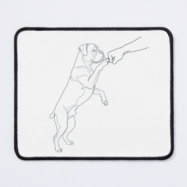 Item preview, Vintage Boxer Dog Paw Friend Dog Mom Dad Lover designed and sold by DoodleTortle.