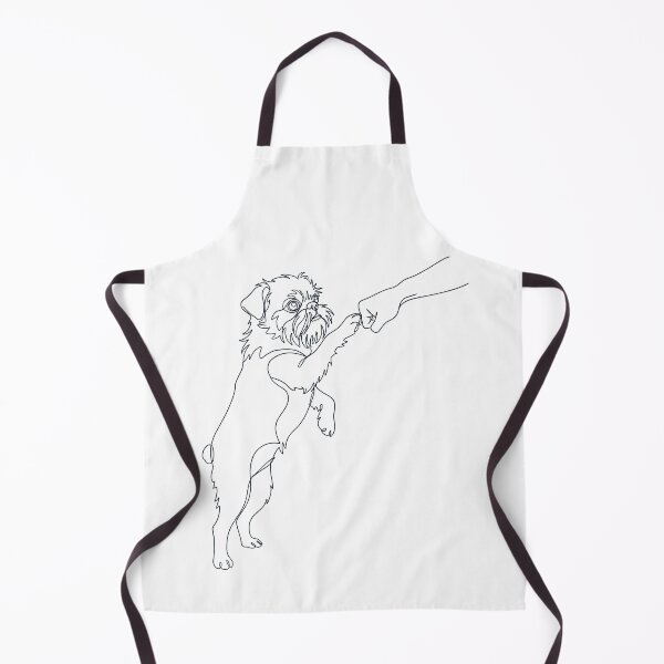 Item preview, Vintage Brussels Griffon Paw Friend Dog Mom Dad Lover designed and sold by DoodleTortle.