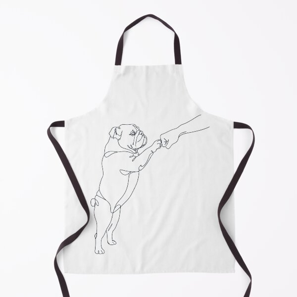 Artikelvorschau, Vintage Bulldoggenpfote Freund Hundemama Papa Liebhaber entworfen und verkauft von DoodleTortle.