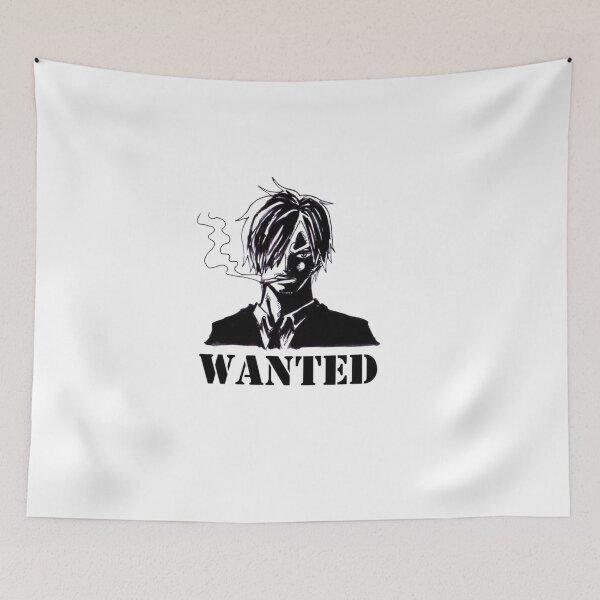 Item preview, Sanji Wanted Poster Dark Art designed and sold by The-Lone-Rodent.