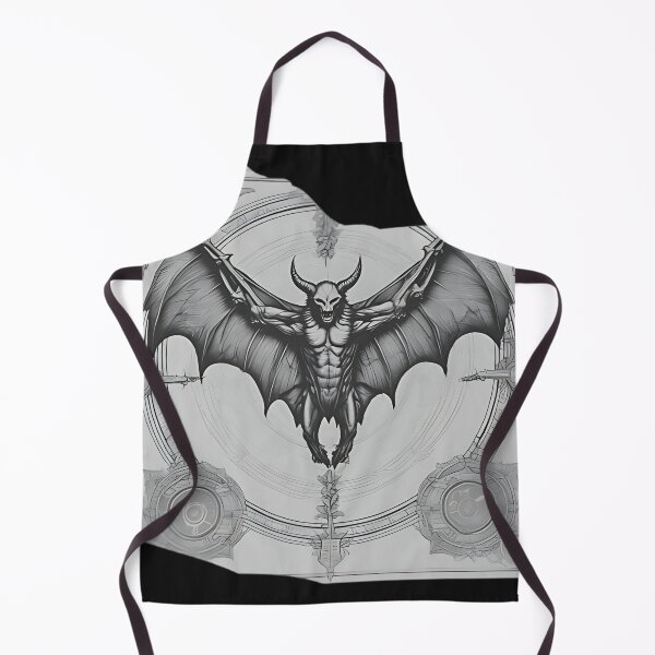 Item preview, Occult Gargoyle Demon Patch, Gothic Bat Wing Nosferatu Engraving designed and sold by DarkOriginArts.