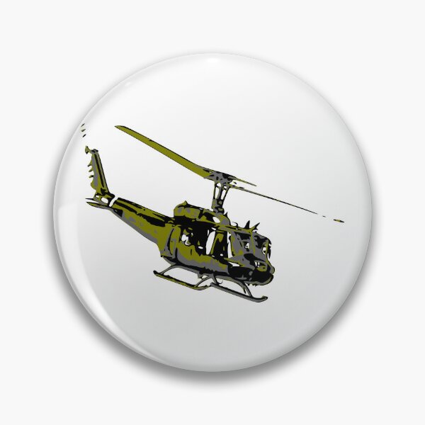 Item preview, UH-1 Huey Helicopter - Vietnam War Veteran Tribute Military Aviation Art designed and sold by Piotr Dulski.