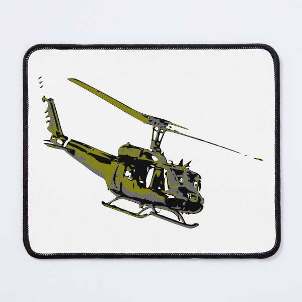 Item preview, UH-1 Huey Helicopter - Vietnam War Veteran Tribute Military Aviation Art designed and sold by Piotr Dulski.