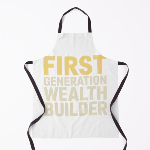 Item preview, First Generation Wealth Builder Merch designed and sold by BrokeNoMoreCo.
