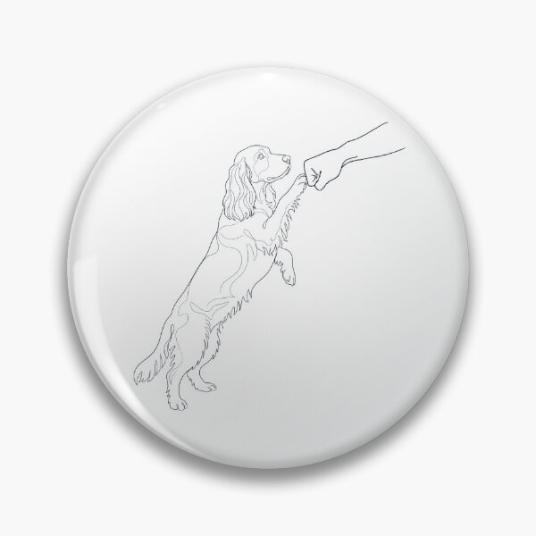 Item preview, Vintage Cocker Spaniel Paw Friend Dog Mom Dad Lover designed and sold by DoodleTortle.
