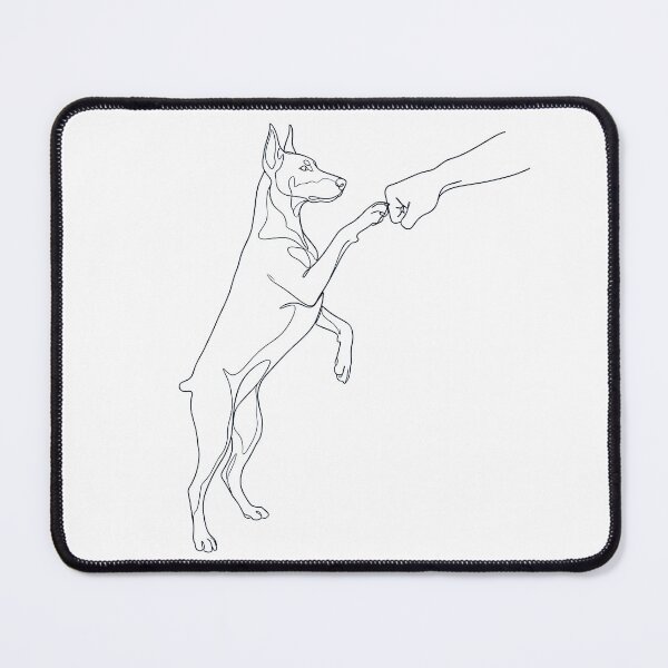 Item preview, Vintage Doberman Pinscher Paw Friend Dog Mom Dad Lover designed and sold by DoodleTortle.