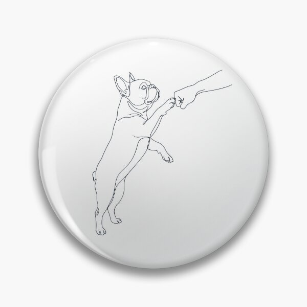 Item preview, Vintage French Bulldog Paw Friend Dog Mom Dad Lover designed and sold by DoodleTortle.
