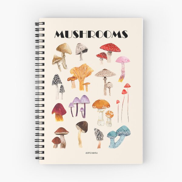 Item preview, MUSHROOMS-beige designed and sold by BEATRIZ ABAITUA.