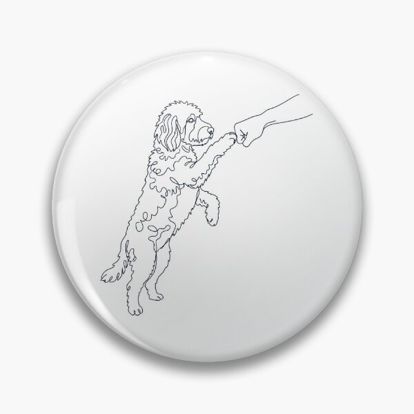 Item preview, Vintage Goldendoodle Paw Friend Dog Mom Dad Lover designed and sold by DoodleTortle.