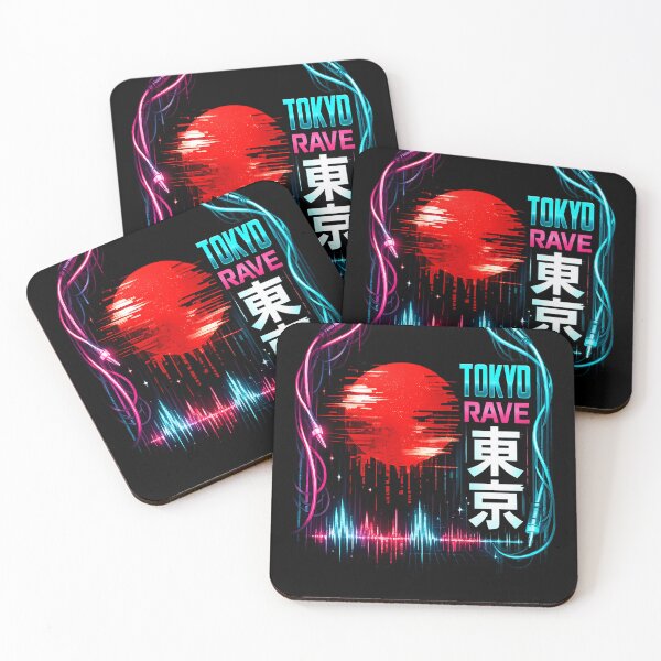 Item preview, Tokyo Cyberpunk Techno Rave Global Tour designed and sold by  ZenRave Designs.
