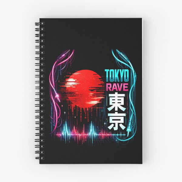 Item preview, Tokyo Cyberpunk Techno Rave Global Tour designed and sold by  ZenRave Designs.