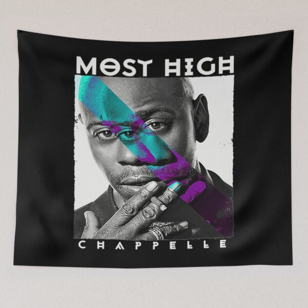 Item preview, Dave Chappelle Cultural Commentary Portrait Artistic Design designed and sold by LandynBrylee.
