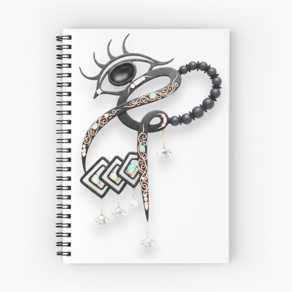 Item preview, The Obsidian Eye & Ginkgo Leaf Brooch designed and sold by blacK1982White.