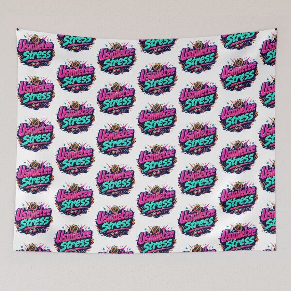 Item preview, Usiniletee Stress Neon Streetwear Typography Design designed and sold by NaphDesigns.