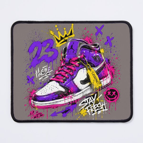 Item preview, Graffiti Sneaker Streetwear Tee | Neon Hypebeast Fashion designed and sold by JustResultsCo.