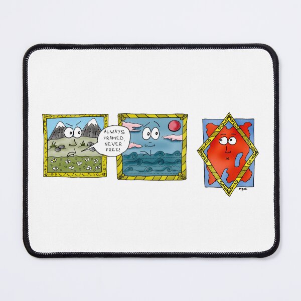 Item preview, Frame Club Rules – Surreal Art Comedy designed and sold by MyxaART.