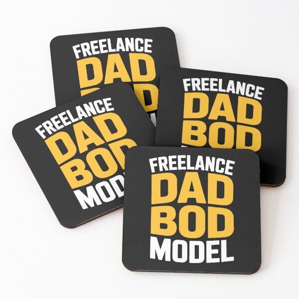 Item preview, Freelance Dad Bod Model Funny Dad Father's Day Gift Dad Bod Humor designed and sold by Say It With Ink.