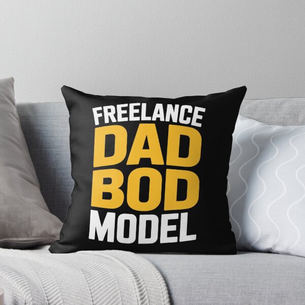 Item preview, Freelance Dad Bod Model Funny Dad Father's Day Gift Dad Bod Humor designed and sold by Say It With Ink.