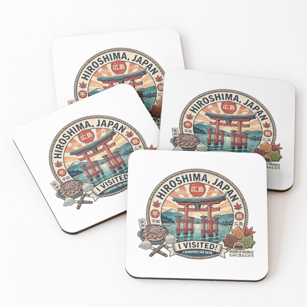 Item preview, Hiroshima Japan Travel designed and sold by Foldbloom.