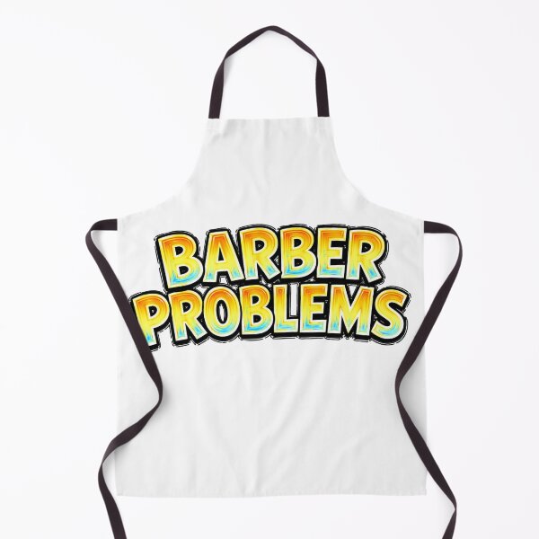 Item preview, Barber Problems Funny Hairdresser Humor designed and sold by Mac Sketches.