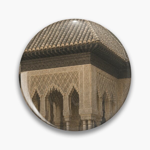 Item preview, Granada Alhambra Palace Vintage Travel Poster Art Print designed and sold by Clavivs.