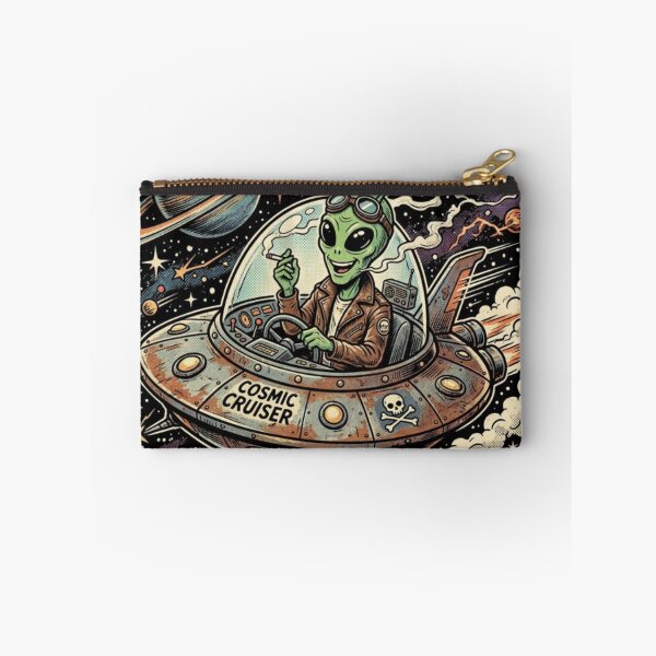 Item preview, Smoking Alien UFO designed and sold by ALL ART .
