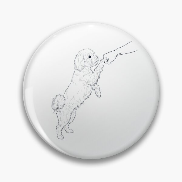 Item preview, Vintage Maltese Paw Friend Dog Mom Dad Lover designed and sold by DoodleTortle.
