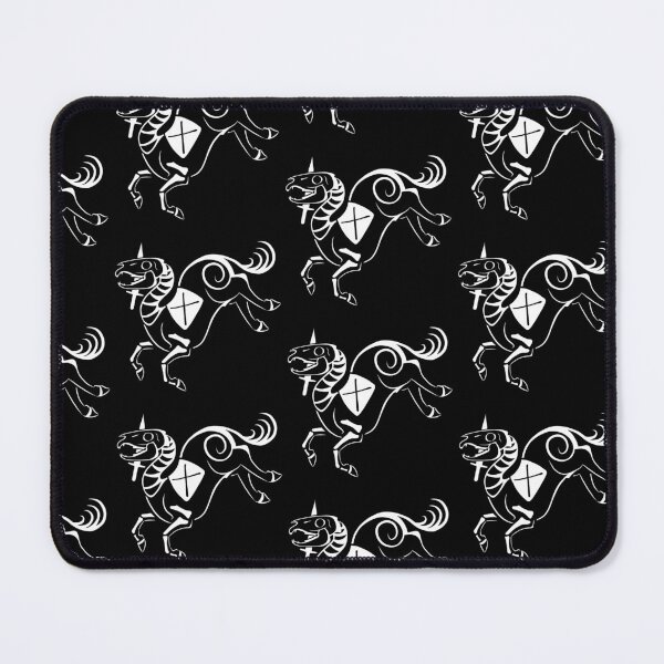 Item preview, White Print Undead Unicorn - Wicked Wilderness designed and sold by Wicked-Oddities.