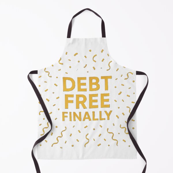 Item preview, Debt Free Journey, perfect gift after becoming debt free designed and sold by BrokeNoMoreCo.