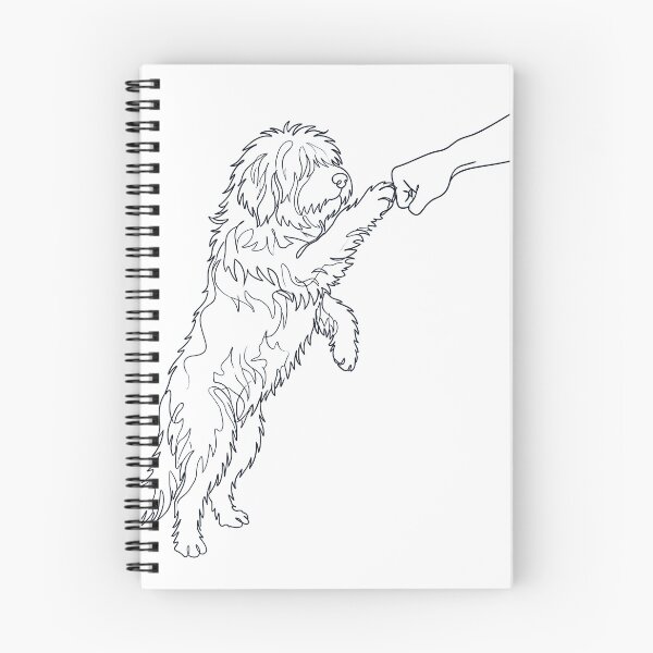 Item preview, Vintage Old English Sheepdog Paw Friend Dog Mom Dad Lover designed and sold by DoodleTortle.