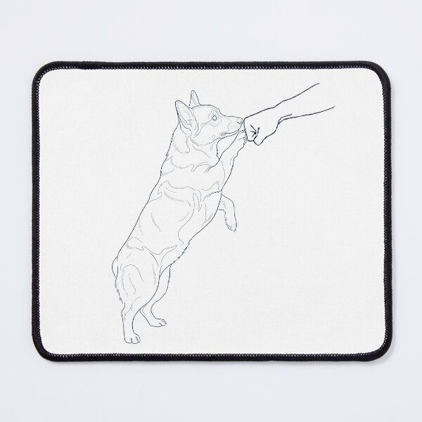 Item preview, Vintage Pembroke Welsh Corgi Paw Friend Dog Mom Dad Lover designed and sold by DoodleTortle.