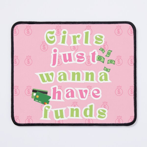 Item preview, Girl Boss Money Quote - Girls Just Wanna Have Funds designed and sold by annylands.