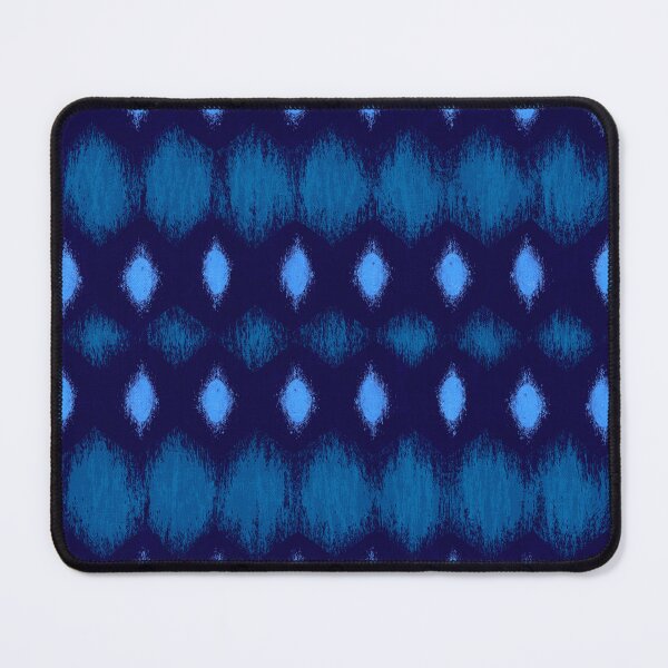 Item preview, Ikat Diamonds - Midnight Blue designed and sold by birchandbirdbk.